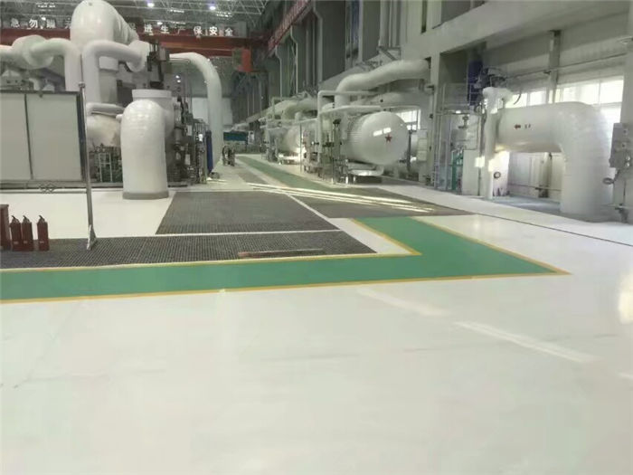 凯发国际k8官网电厂纯色橡胶地板-卷材